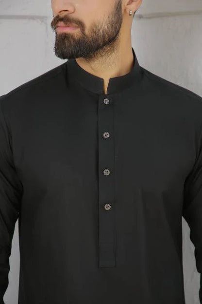 Black Kurta & Pants MK-006