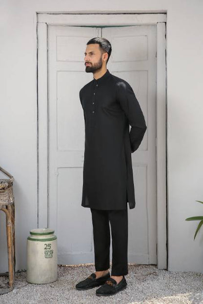 Black Kurta & Pants MK-006