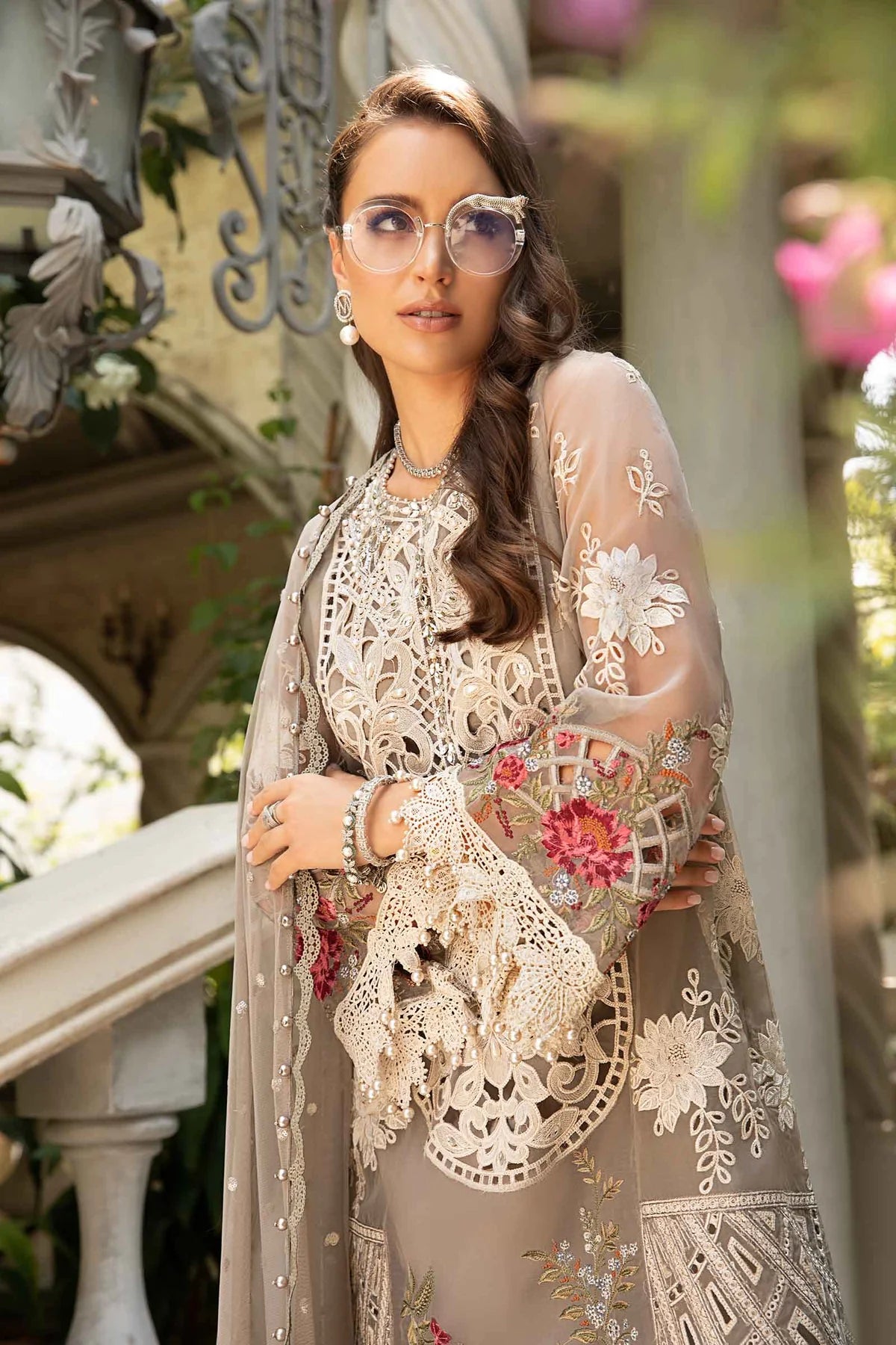 Maria B Pakistani Lawn Dress