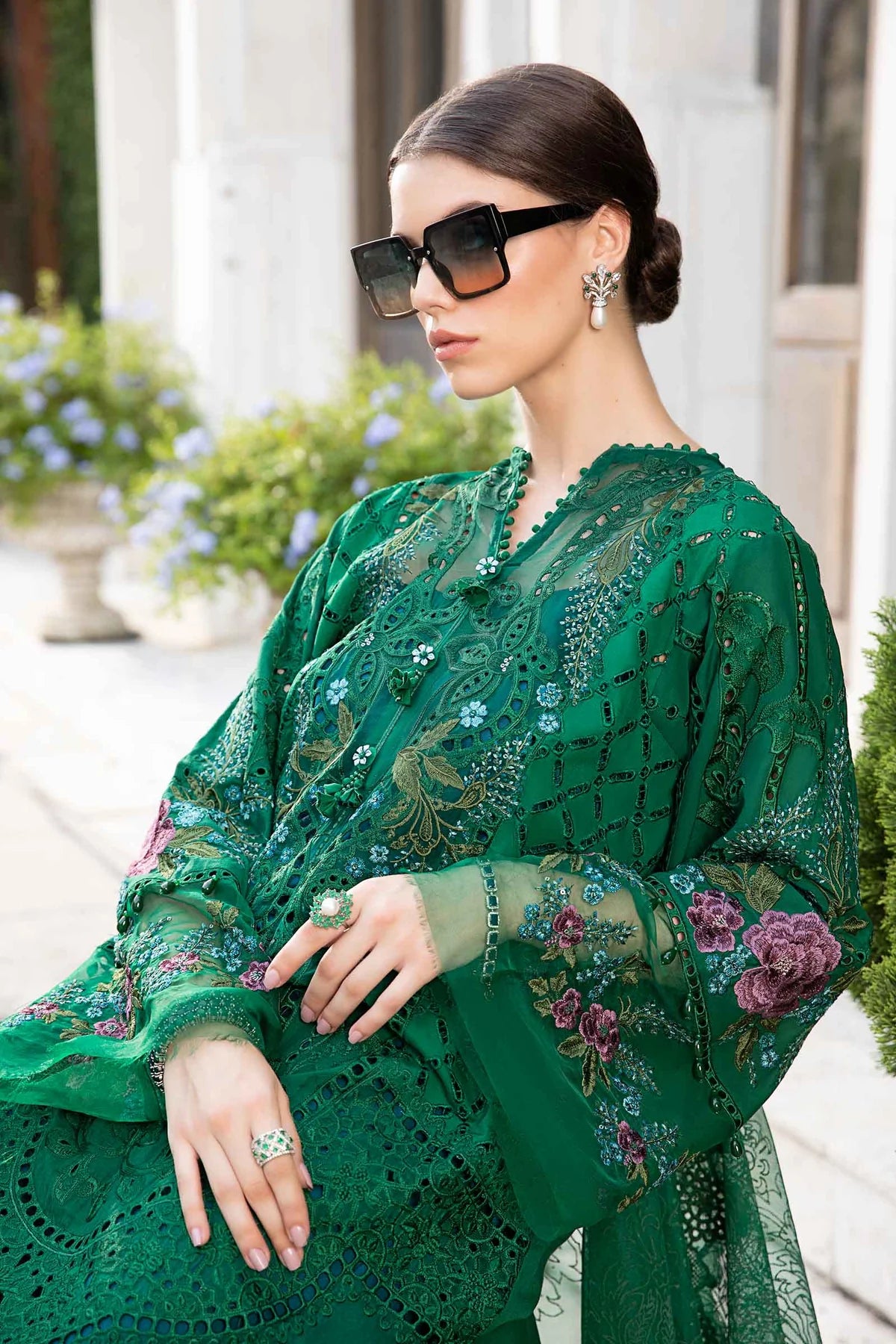 Maria B. Pakistan Lawn Dress