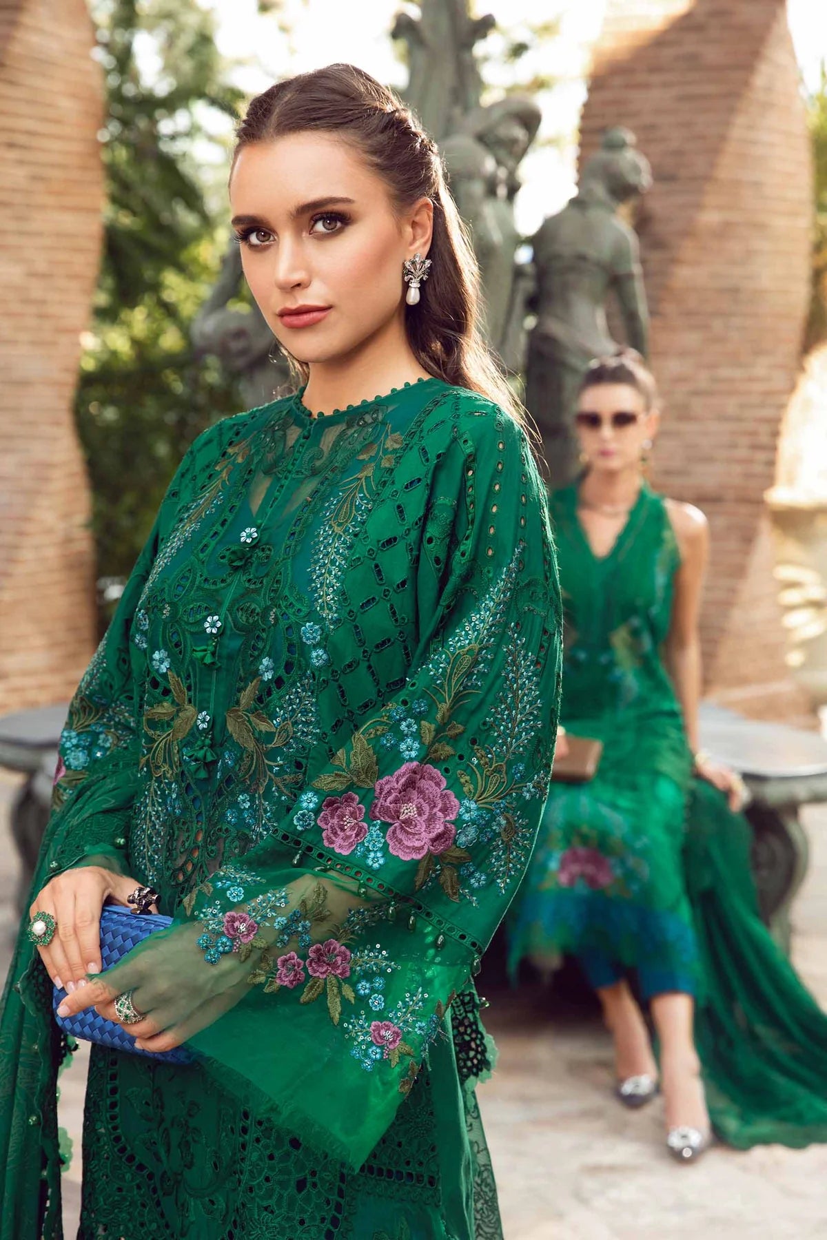 Maria B. Pakistan Lawn Dress