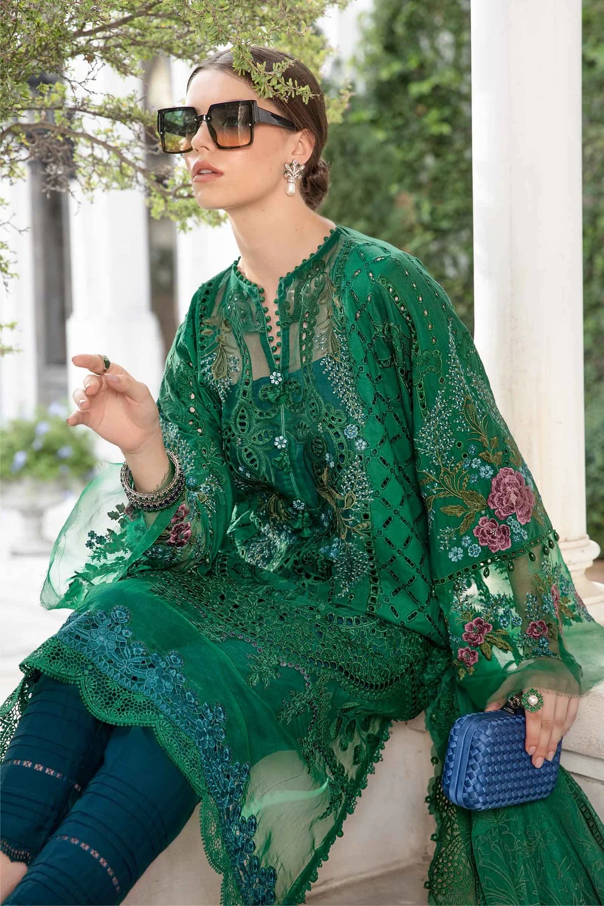 Maria B. Pakistan Lawn Dress