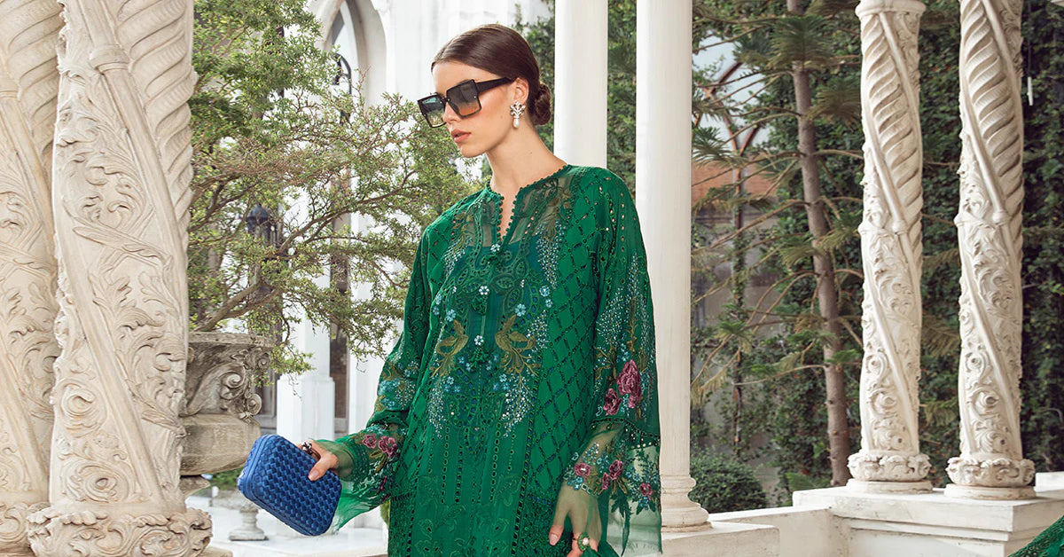 Maria B. Pakistan Lawn Dress