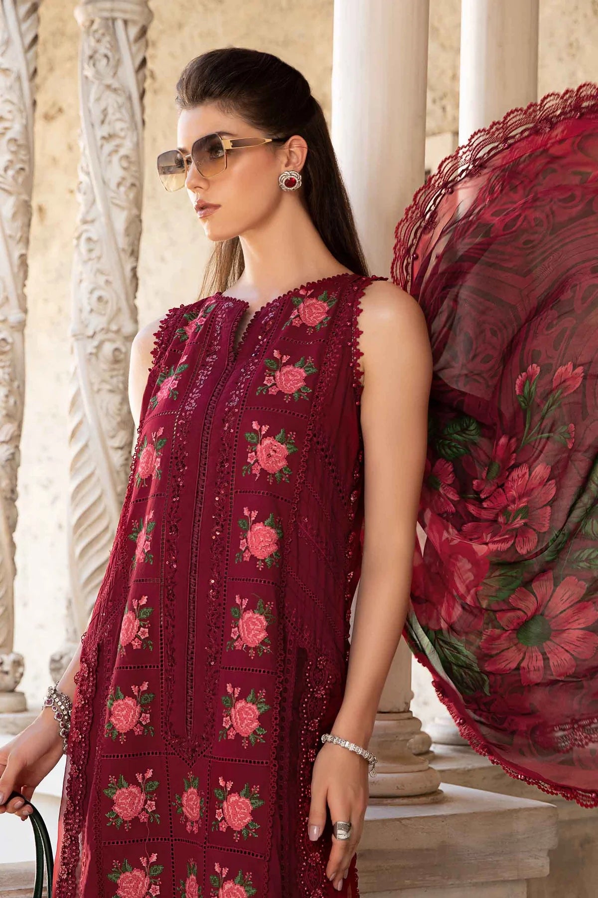 Maria B. Pakistani Lawn Dress