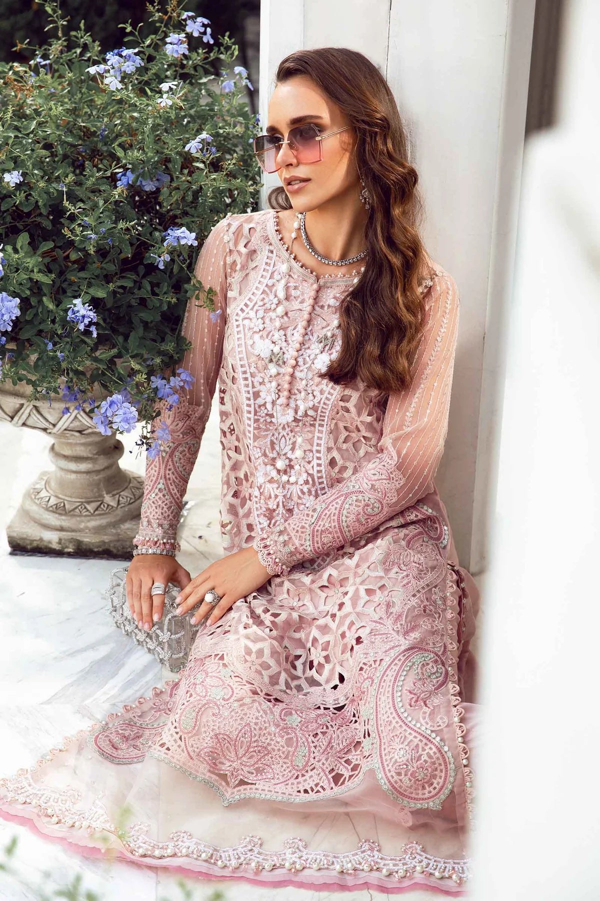 Maria B. Pakistani Lawn Dress