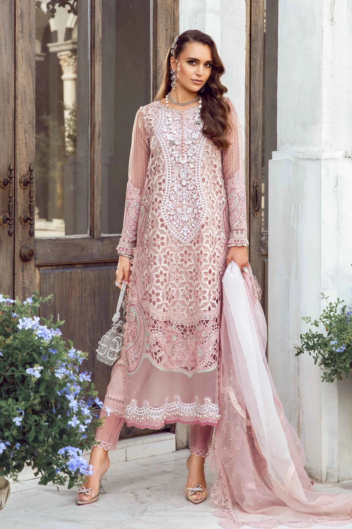 Maria B. Pakistani Lawn Dress