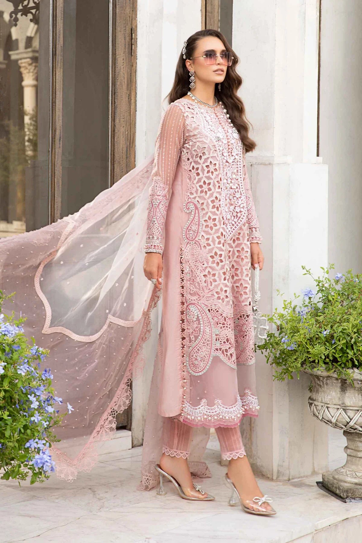 Maria B. Pakistani Lawn Dress