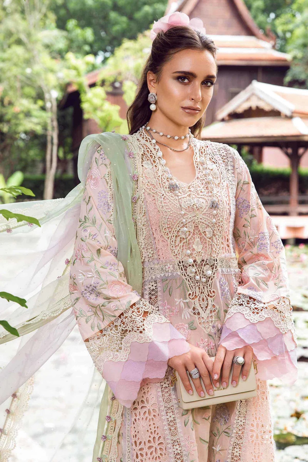 Maria B. Pakistani Lawn Dress