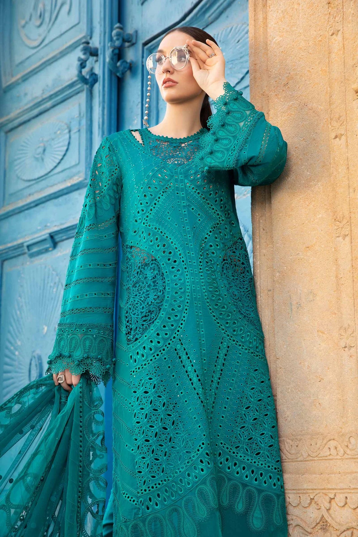 Maria B. Pakistani Lawn Dress