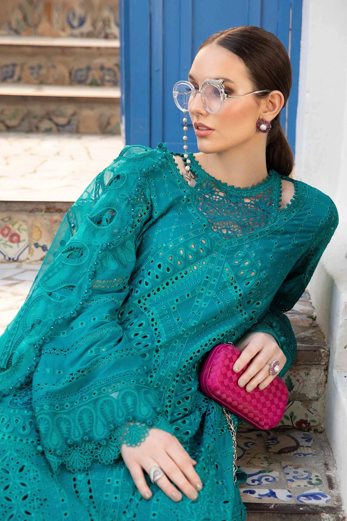 Maria B. Pakistani Lawn Dress