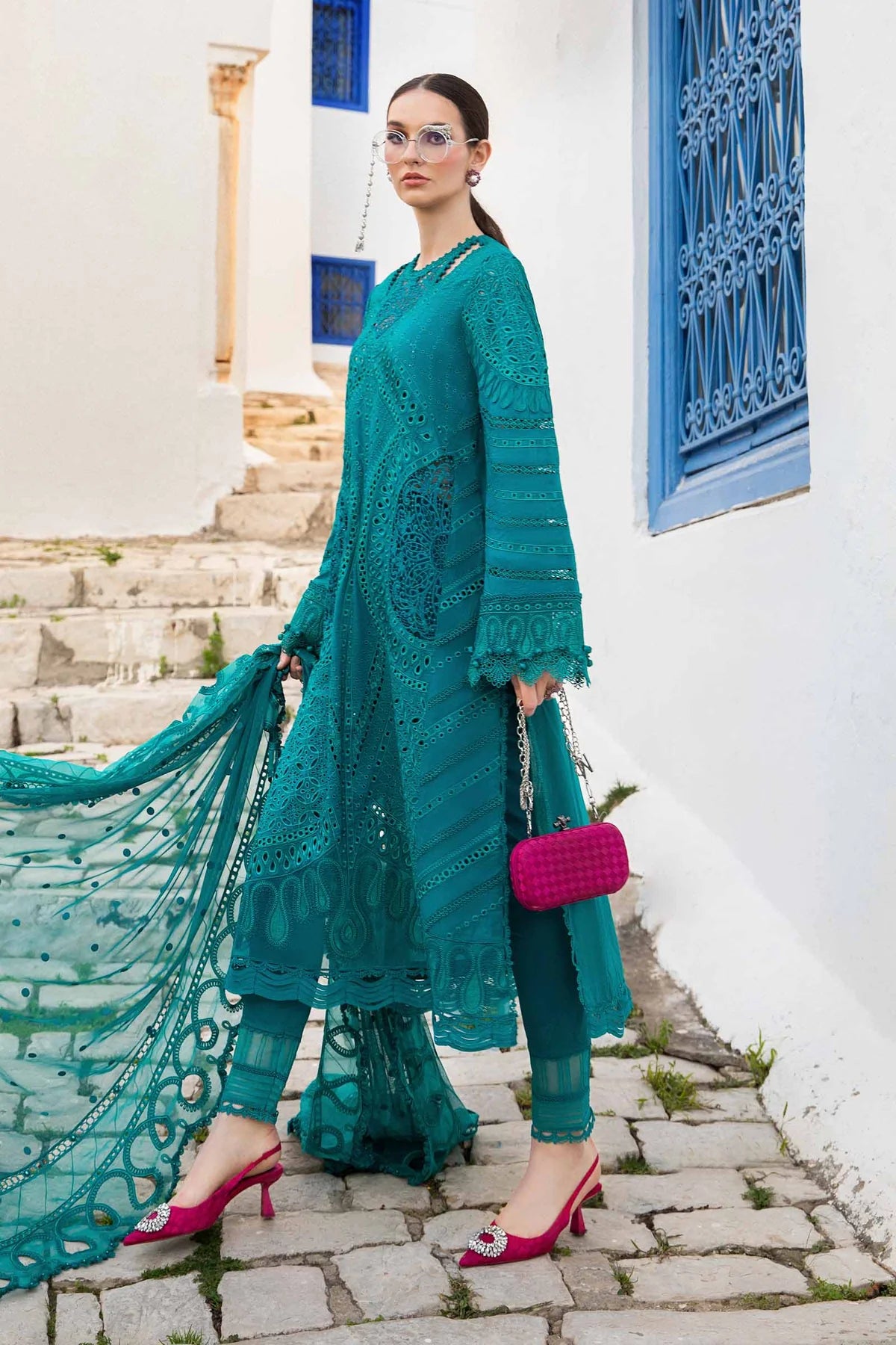 Maria B. Pakistani Lawn Dress