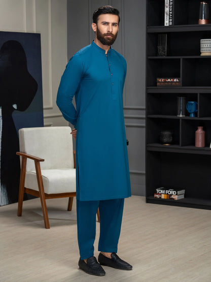 Blue Men Shalwar Kameez MN-010