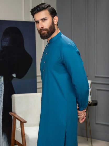 Blue Men Shalwar Kameez MN-010