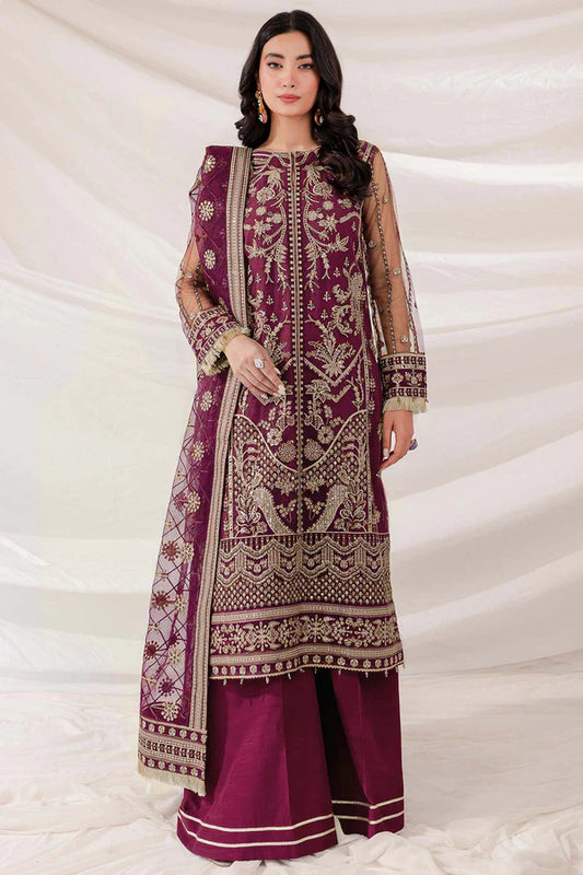 Embroidered Festive Formal Net Dress LF-041