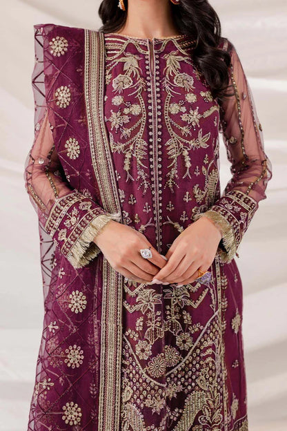 Embroidered Festive Formal Net Dress LF-041