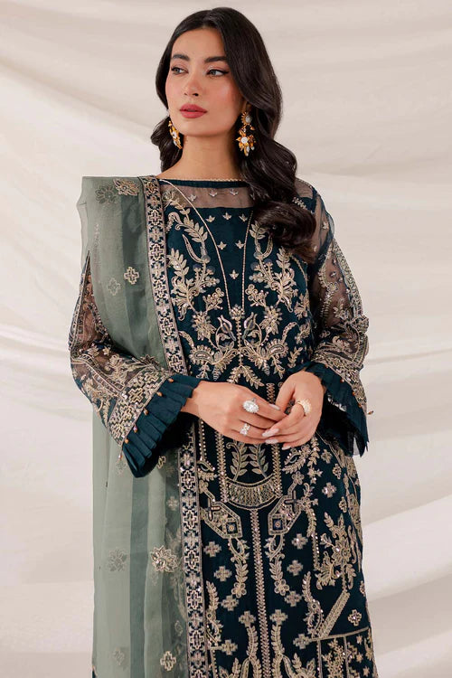 Embroidered Festive Formal Net Dress LF-042