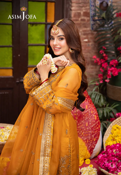 Yellow Pakistani Salwar Suit