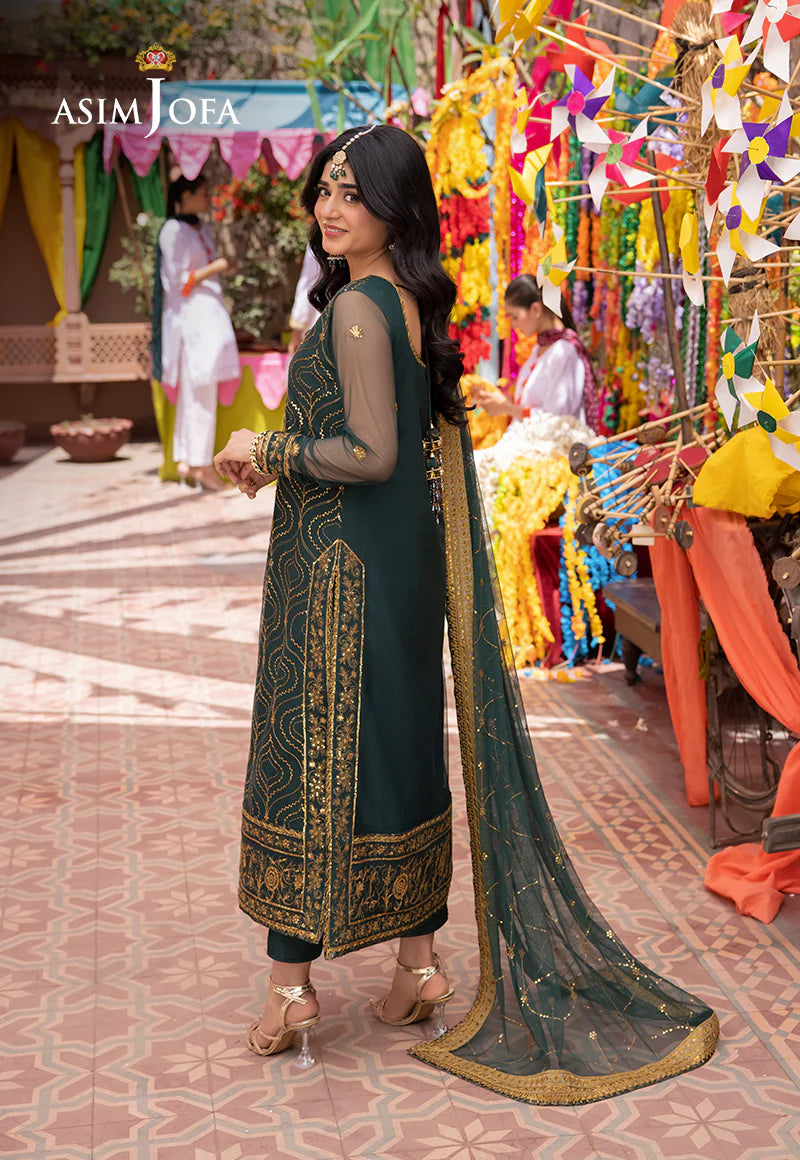 Green Pakistani Women Salwar Suit