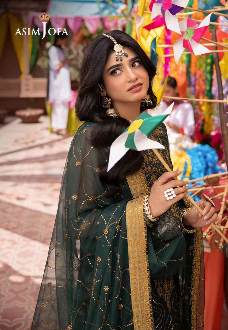 Green Pakistani Women Salwar Suit