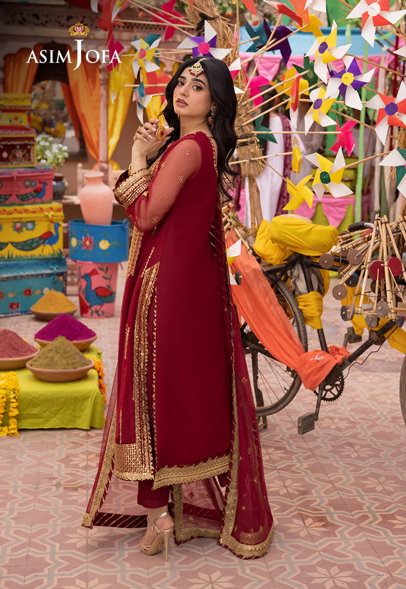 Maroon Pakistani Salwar Suit