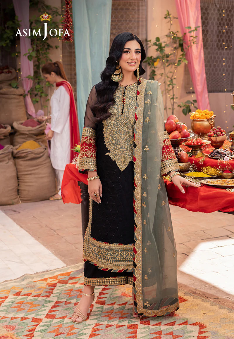 Black Pakistani Salwar Suit