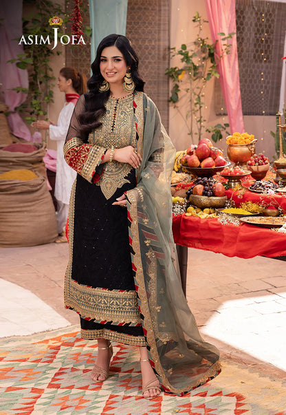 Black Pakistani Salwar Suit