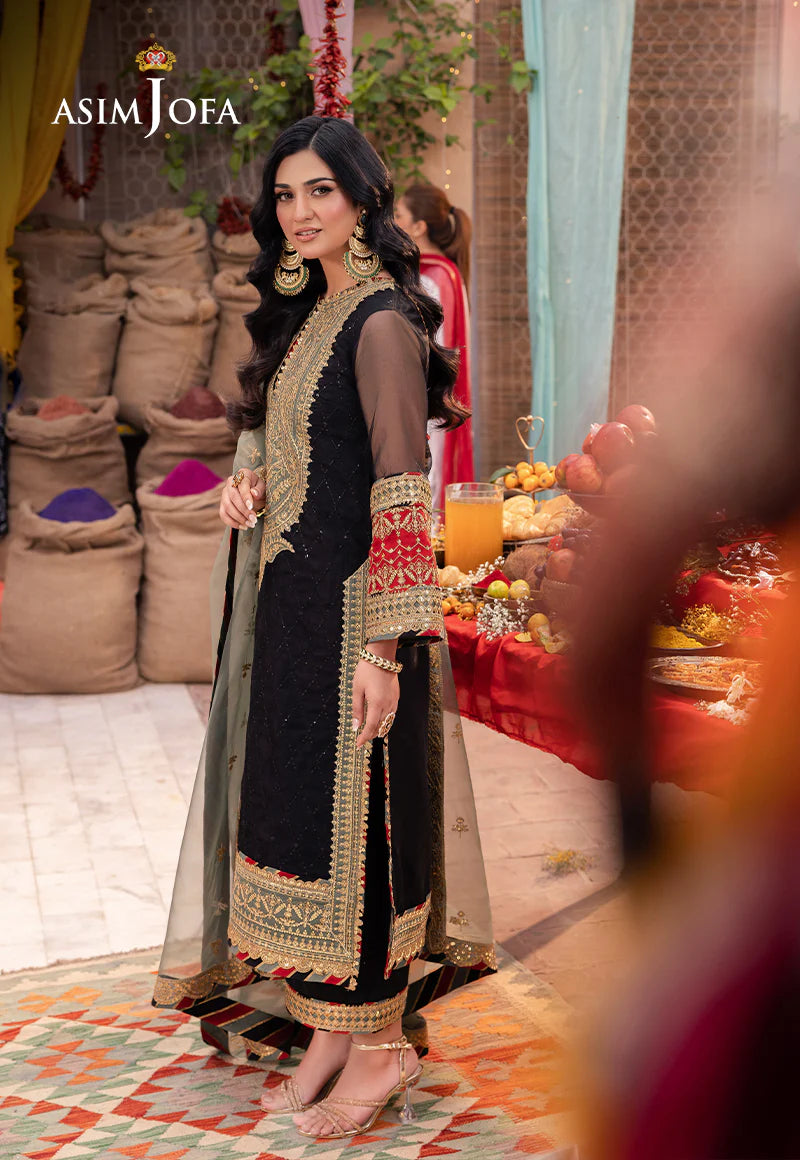 Black Pakistani Salwar Suit