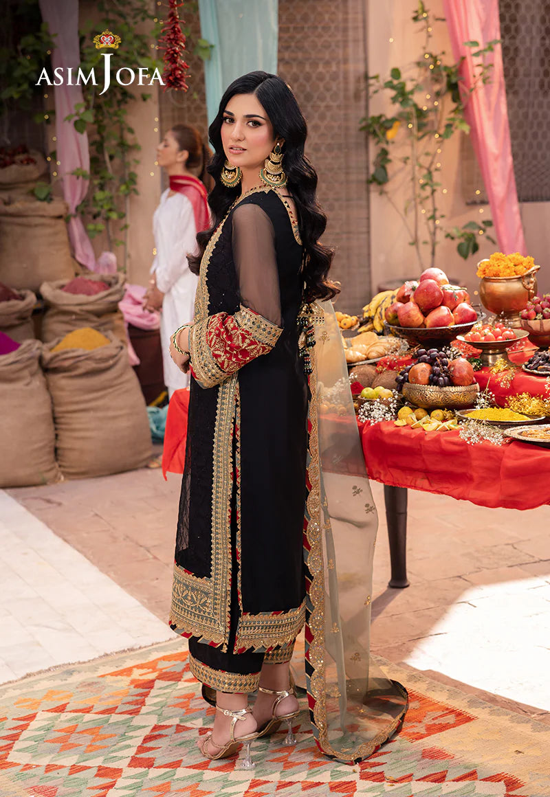 Black Pakistani Salwar Suit