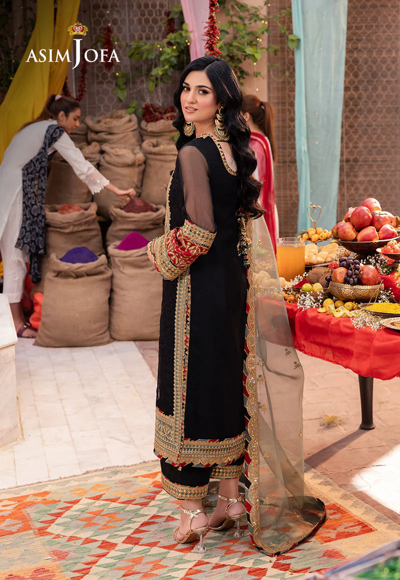 Black Pakistani Salwar Suit