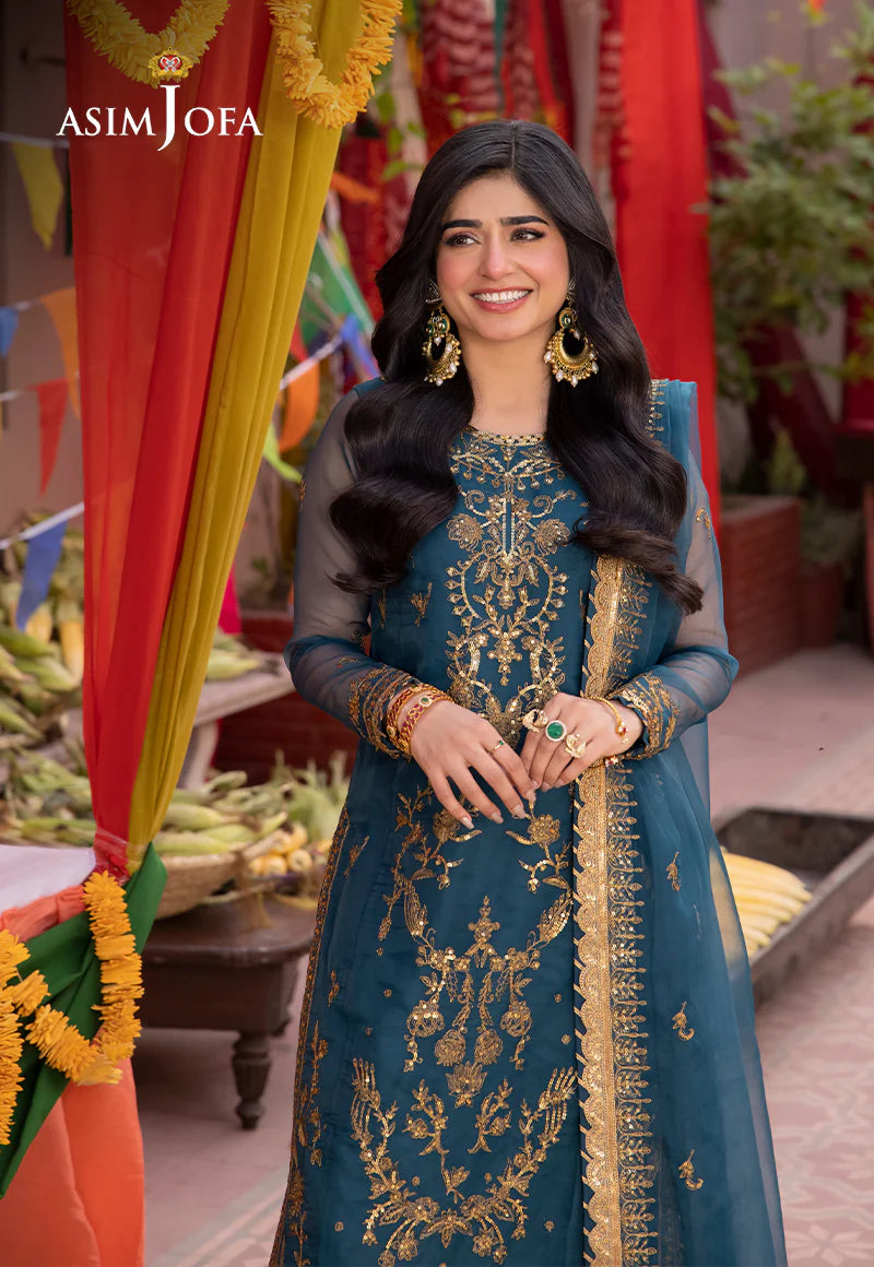 Blue Pakistani Salwar Suit