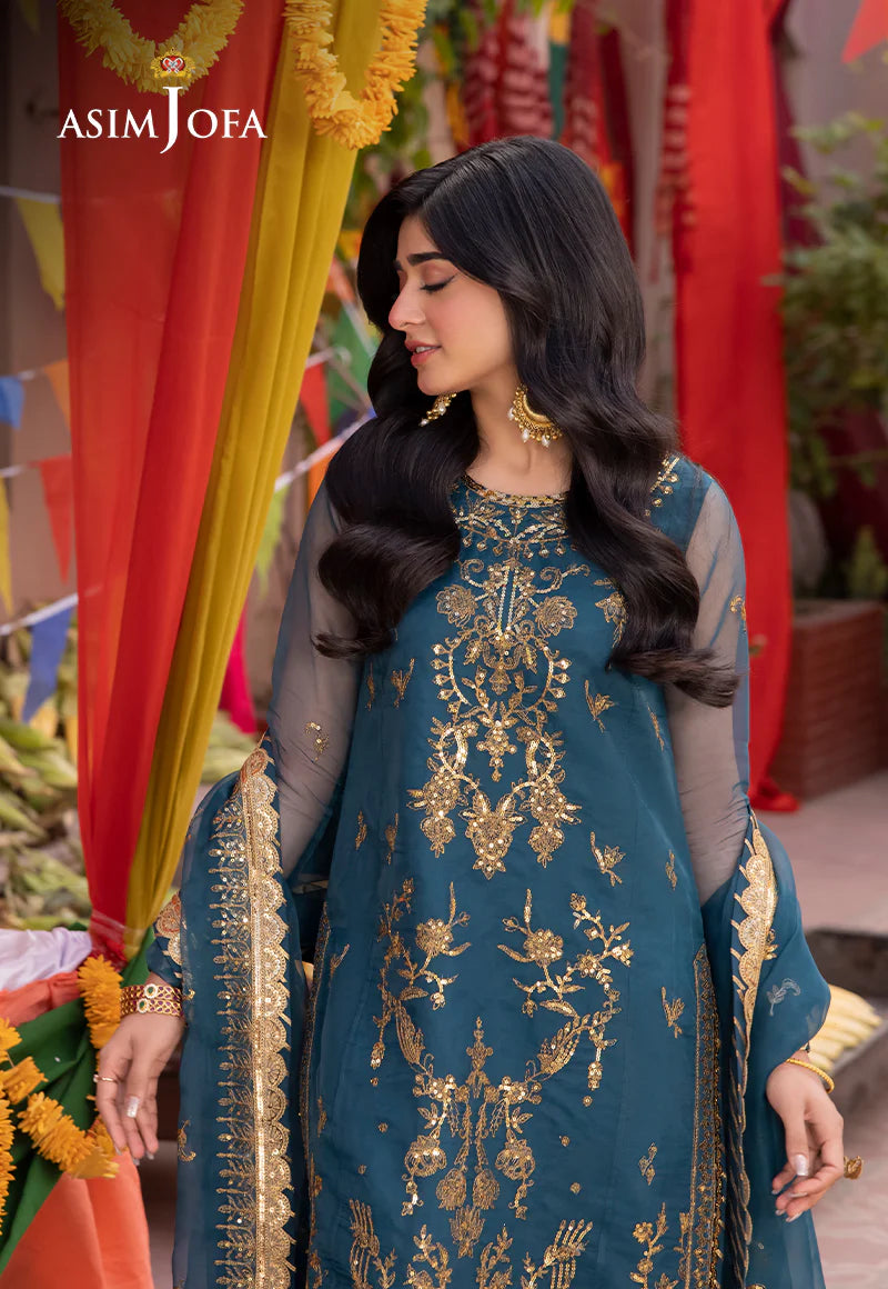 Blue Pakistani Salwar Suit