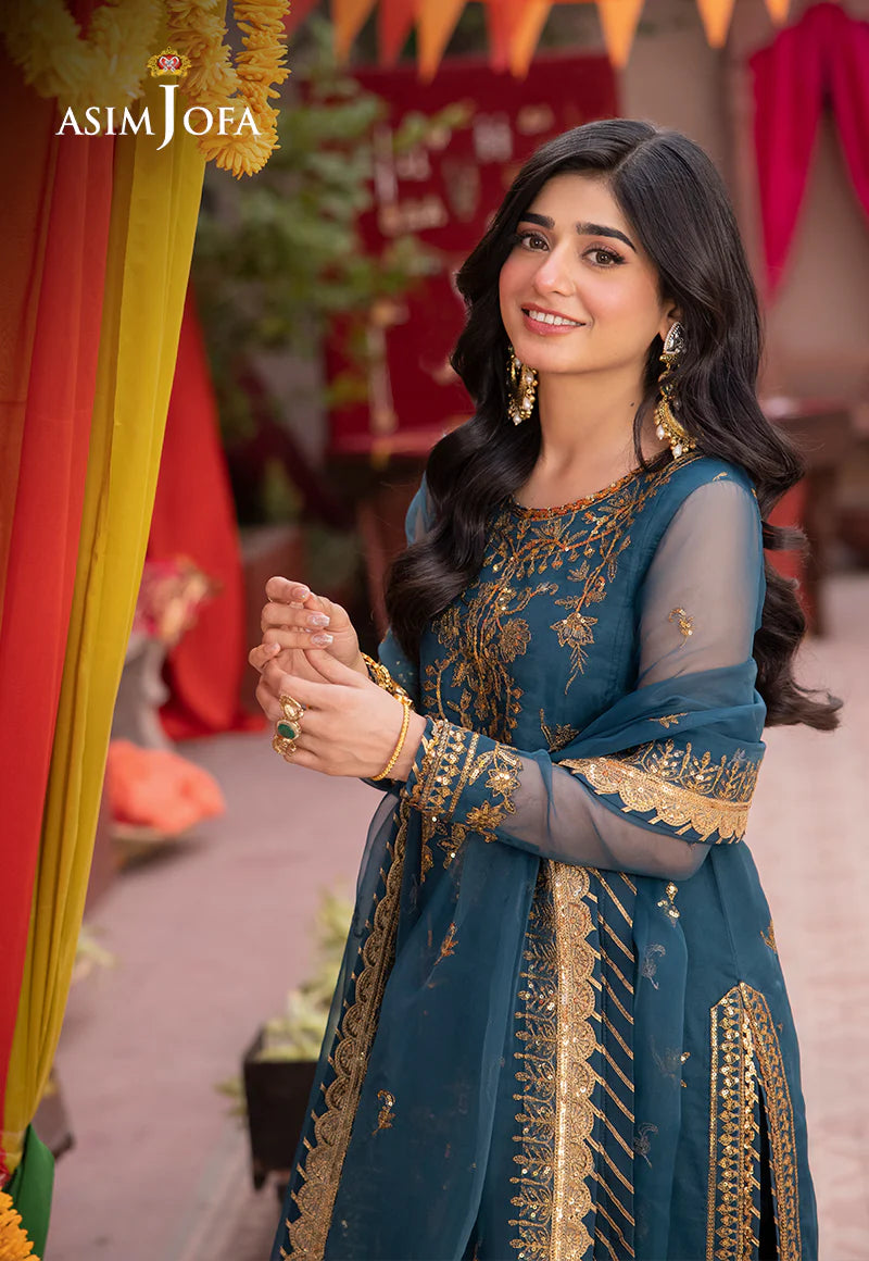 Blue Pakistani Salwar Suit