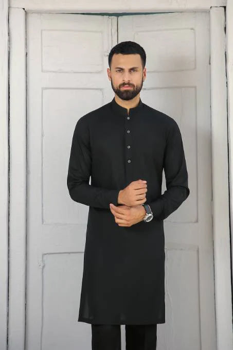 Black Kurta & Pants MK-006