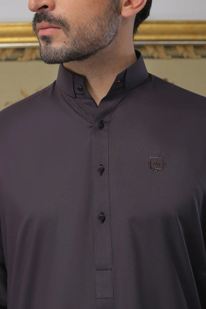 Purple Greyish Shalwar Kameez MN-002