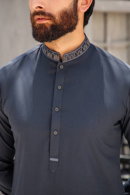 Grey Shalwar Kameez MN-005