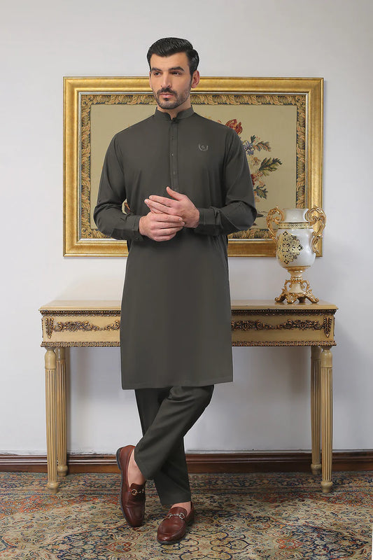 Green Kurta & Pants MK-007